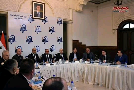 اجتماع لجنة  الخدمات والبنى التحتيه