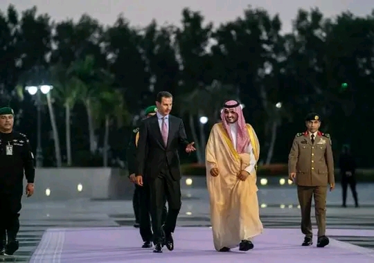 لحظة وصول السيد الرئيس
