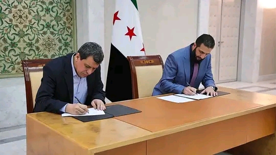 اندماج قوات سوريا الديمقراطية ضمن مؤسسات الجمهورية العربية السورية