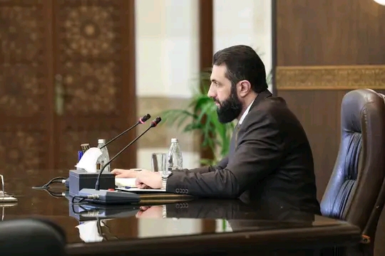 رئيس الجمهورية السيد "أحمد الشرع" يترأس اجتماعًا دوريًا لمجلس الوزراء